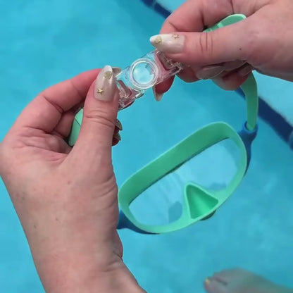 Guppo: Finally, goggles kids can put on without the strap fight.