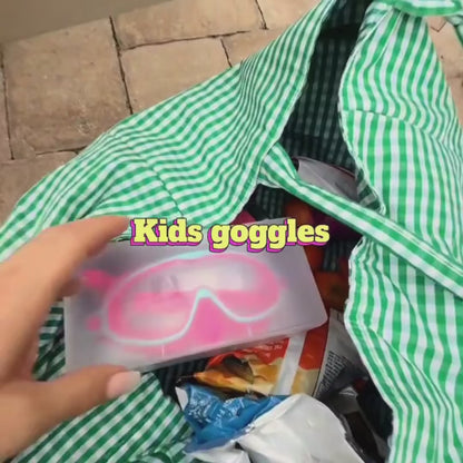 Guppo: Finally, goggles kids can put on without the strap fight.